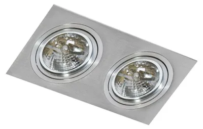 Produktbild von AZzardo AZ0770 Deckenleuchte Siro 2 Aluminium