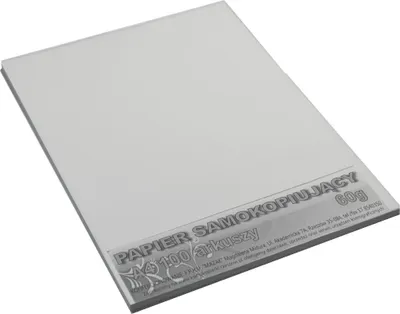 Zdjęcie produktu dla Biały papier samokopiujący, format A4, 500 arkuszy