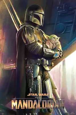 Immagine prodotto di Poster di The Mandalorian Un clan di due 61 x 91,5 cm
