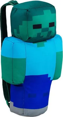 Produktbild von Minecraft MINECRAFT Plush Backpack, 40 cm