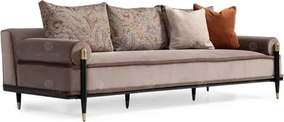 Produktbild von Komplett Wohnzimmer Dreisitzer Couchtische Grau 3tlg Stoffsofa Couch