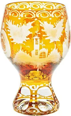 Produktbild von Trinkglas "Yellow Queen" (200ml)