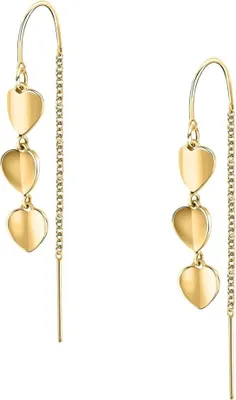 Immagine prodotto di Orecchini romantici placcati oro Pailettes SAWW06