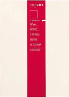 Produktbild von transotype Refill für "senseBook FLAP" Small liniert
