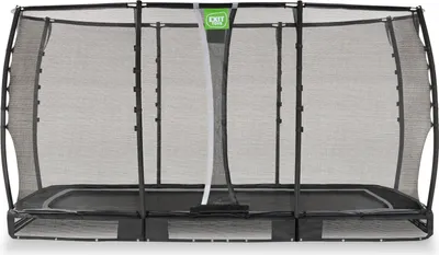 Produktbild von EXIT Allure Premium Trampolin 214x366cm, Bodentrampolin, Schwarz