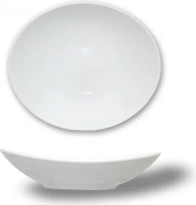 Produktbild von Thun 1794 Ovale Kompottschale, Tschechisches Porzellan, Loos, weiß, 14 cm, Thun