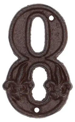Image de Numéro de maison en fonte