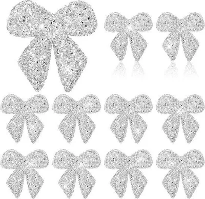 Immagine prodotto di Set di accessori glamour con pietre preziose e finitura perlata, 10 pezzi, per pantaloni e cappotti.