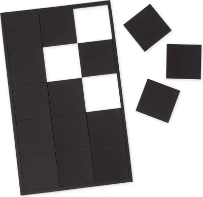 Produktbild von TimeTEX Magnet-Plättchen selbstklebend, 40x40 mm, 15 Stück