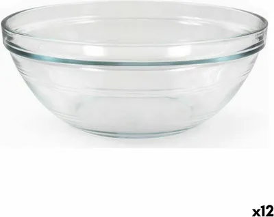 Obrázek produktu pro Mísa na salát Duralex Lys transparentní křišťálová 2,4 l (12 kusů)