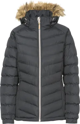 Produktbild von Trespass Damen Steppjacke Nadina, wasserfest TP4130 (XL) (Schwarz)