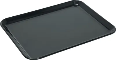 Zdjęcie produktu dla Taca Ekspozycyjna Do Żywności Z Melaminy 350X240X17Mm Czarna - Hendi 569207