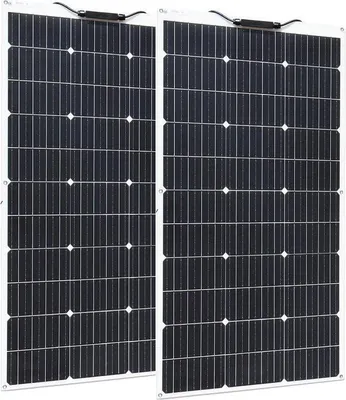 Obrázek produktu pro Solární panel, poloflexibilní, účinná výroba energie, 200W solární panel B