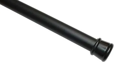 Productafbeelding van Famanu gordijnstang, spanstang - metaal, 90-140 cm, mat zwart