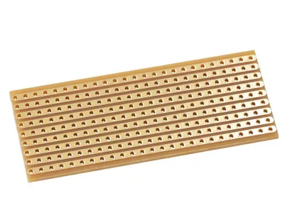 Produktbild von Experimentierplatine Streifenraster, klein