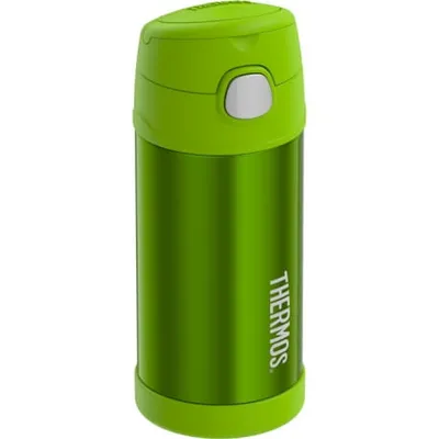 Immagine prodotto di FUNtainer Thermos per bambini con cannuccia - lime 355 ml
