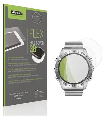 Produktbild von 2x Full Cover Schutzfolie matt für North Edge GAVIA Panzerfolie Anti-Shock