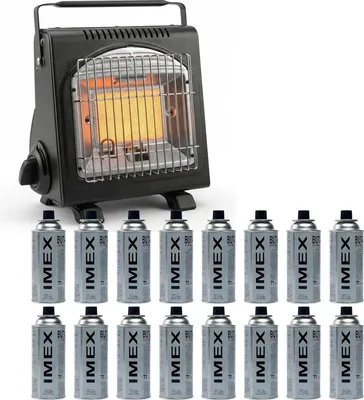 Obrázek produktu pro IMEX plynové topidlo 1,7 kW + 16 plynových kartuší s ODS