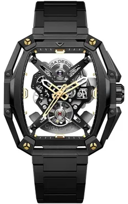 Produktbild von Ciga Design Herren Schwarz Ciga-Z035-BB02-W1B
