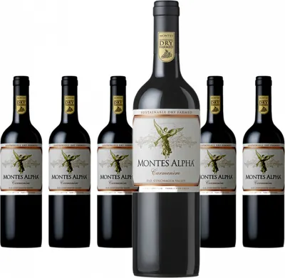 Produktbild von Montes Alpha Carmenère 2023 Valle Central | Chile | 14% vol | 0,75 l