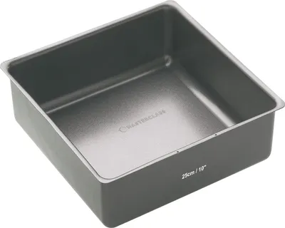 Produktbild von Kuchenform quadratisch mit Antihaftbeschichtung 26 cm und Silikongriff