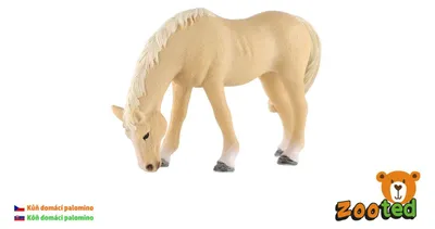 Produktbild von Palomino-Stute, Haustier, Kunststoffmodell, 13 cm