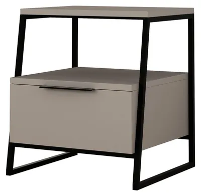 Produktbild von Nachttisch aus Holz "Pal" – 45 x 41 x 50 cm – Hellbraun