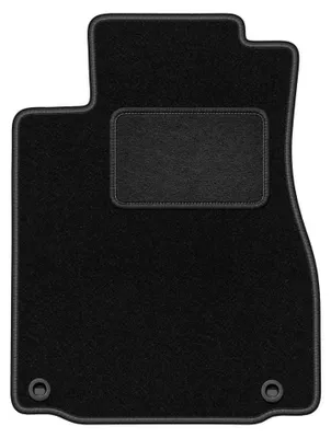 Immagine prodotto di Tappetino guidatore in moquette per Honda CR-V IV 2011-2018 (SUV) – 1 pezzo, nero, su misura – Wielganizator LUX