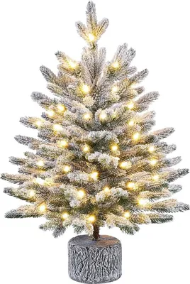 Immagine prodotto di Albero di Natale artificiale con neve 411327 2 piedi, 61 cm