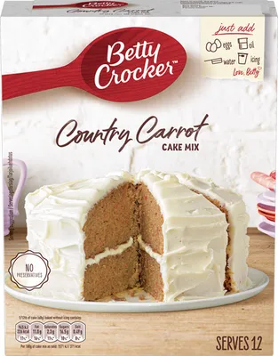 Produktbild von Betty Crocker Country Carrot Cake Mix 425g