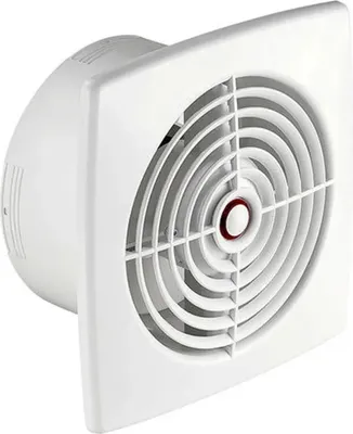 Produktbild von Ventilator Badlüfter Deckenlüfter Ø 100, 125, 150 mm Wand Lüfter RETIS WR  T- Nachlaufrelais - Nachl