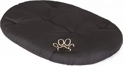 Image de Coussin pour chien Panier pour chien Coussin pour chien Niche pour chien Coussin lits grands chiens R2 - 50 x 38 cm noir