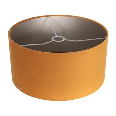 Produktbild von Steinhauer Lampenschirm/ Leuchtenschirm  Velours Braun 40x40cm