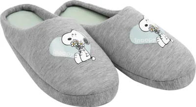 Produktbild von United Labels The Peanuts Papuče pre ženy Snoopy - Srdce Papuče Papuče Grey 39-40