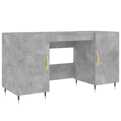 Produktbild von Schreibtisch Betongrau 140x50x75 cm Holzwerkstoff