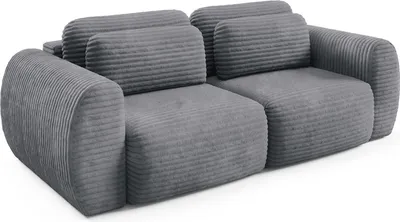 Immagine prodotto di Golgi - Divano Letto 2 Posti, 266x121 cm Grigio, Contenitore