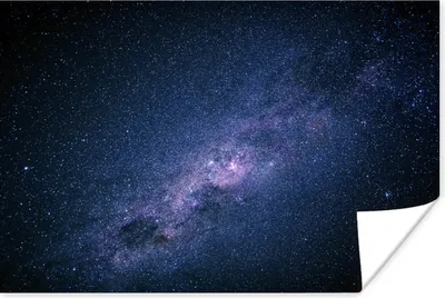 Produktbild von MuchoWow® Poster Galaxie - Sterne - Weltraum - Jungen - Mädchen - Kinder 60x40 cm - Schlafzimmerdekoration