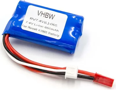 Produktbild von vhbw Akku kompatibel mit Jamara Flyscout Drohne Multicopter Quadrocopter (650 mAh, 7,4 V, Li-Ion)