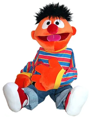 Obrázek produktu pro Ernie | maňásek na ruku | Sesame Street | 50 cm | plyšová figurka na hraní