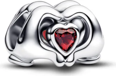 Produktbild von PANDORA Charm Mickey Maus silberfarben 793995C01