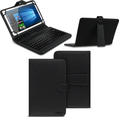 Produktbild von Tastatur Hülle Tasche für TCL 10 Tab Max Schutzhülle QWERTZ Keyboard USB Case