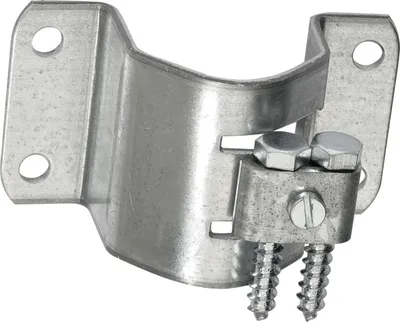 Produktbild von Wisi Mastschelle NC11 10847 für Dachsparrenmontage mit Erdungsanschluss 5-10mmØ