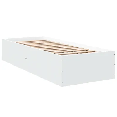 Produktbild von Bettgestell Weiß 90x200 cm Holzwerkstoff