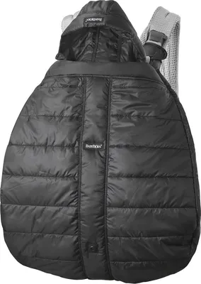 Image de BabyBjörn cape d'hiver pour porte-bébé Noir