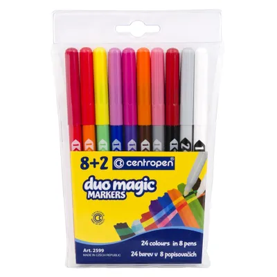 Immagine prodotto di Set di pennarelli Duomagic 2599/10, confezionato in astuccio