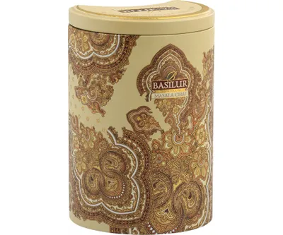 Zdjęcie produktu dla Basilur MASALA CHAI herbata czarna KARDAMON CYNAMON prezent PUSZKA - 100g