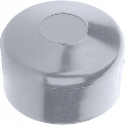Produktbild von LogistSystem - 10x Zaunpfahlkappe für Außenmaß FI 38 mm - Zaunkappen - Grau - Pfostenkappe Pyramide Rund - Zaunpfostenkappen - Zaunabdeckung - Pfahl Deckel - Rohrkappen aus Kunststoff