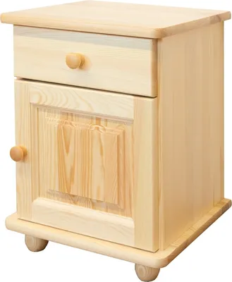 Produktbild von Nachtkommode Natur 54x42x35 (HxBxT) Kiefer massiv