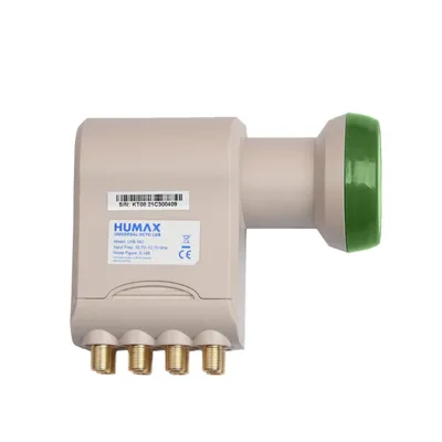 Produktbild von Humax Green Power LNB 382 Rauscharmer Signalumsetzer 10,7 - 12,75 GHz Beige, Grün