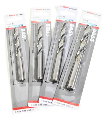 Produktbild von BOSCH HSS-G Metallbohrer Set 4-tlg. Bohrwerk…